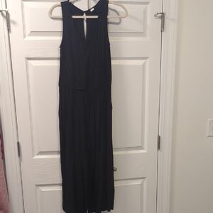 Old Navy Black Sleeveless V-Neck Jumpsuit